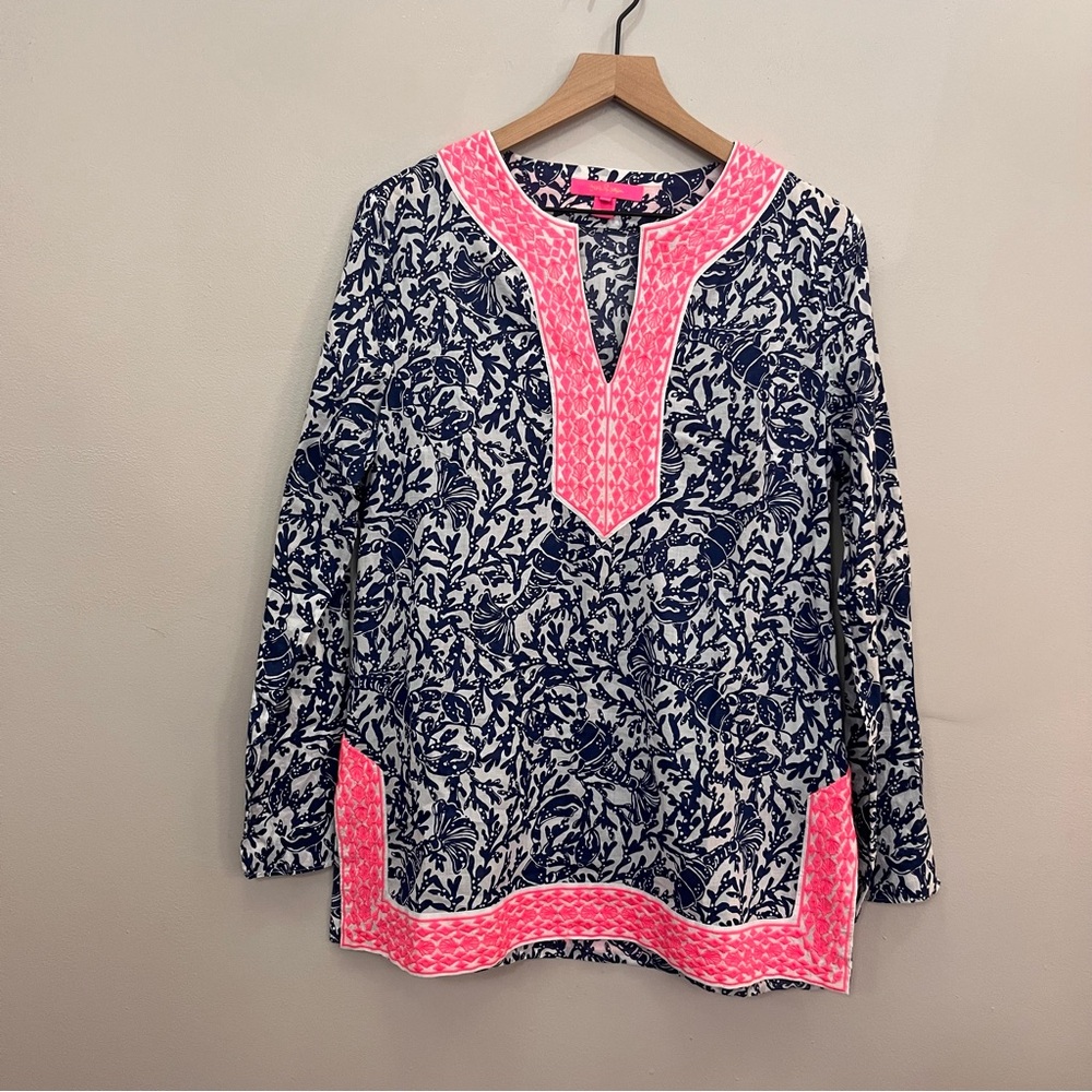 lilly pulitzer tunic top